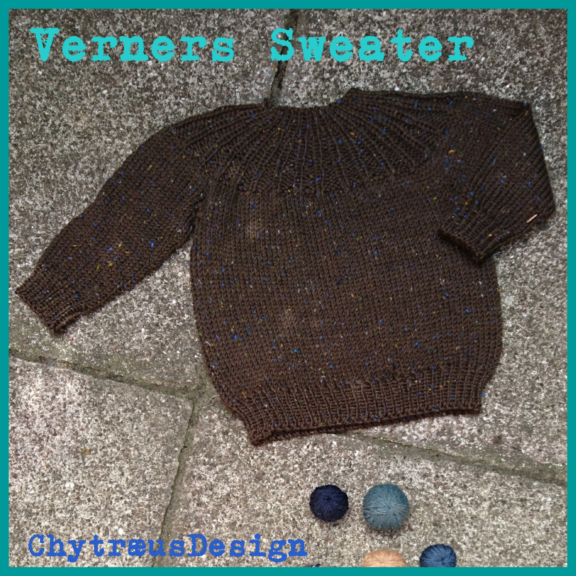Patent Borger Crack pot VERNERS SWEATER - Alt i garn og strikkeopskrifter online