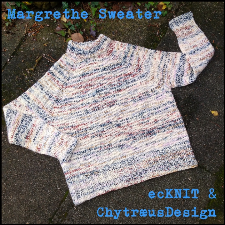 flamme eksistens person MARGRETHE SWEATER - Alt i garn og strikkeopskrifter online