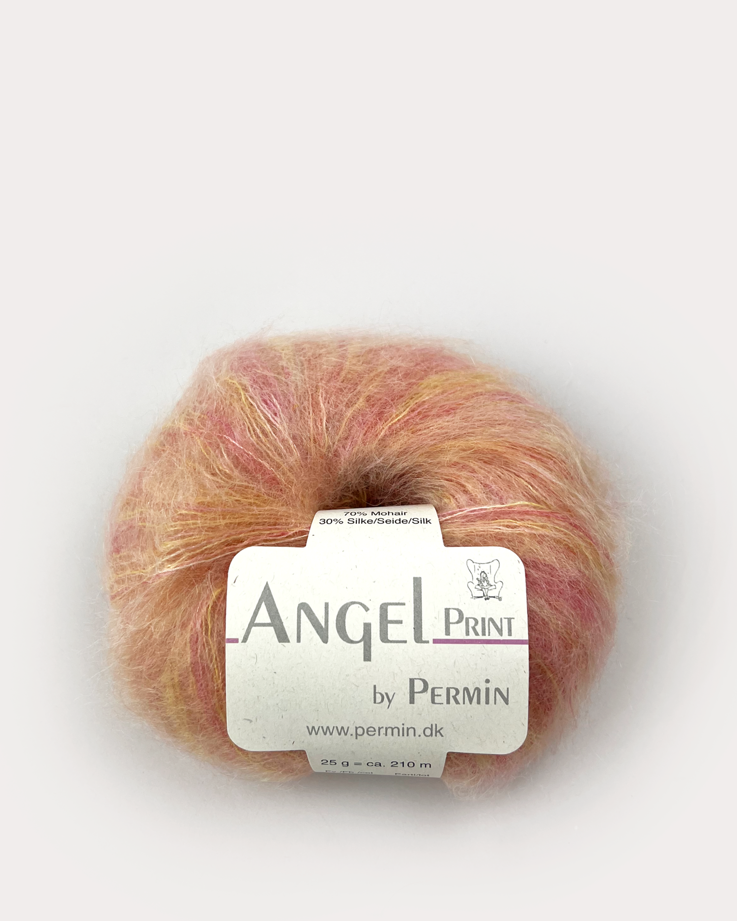ANGEL PRINT (rosa/orange 60) - garn og online